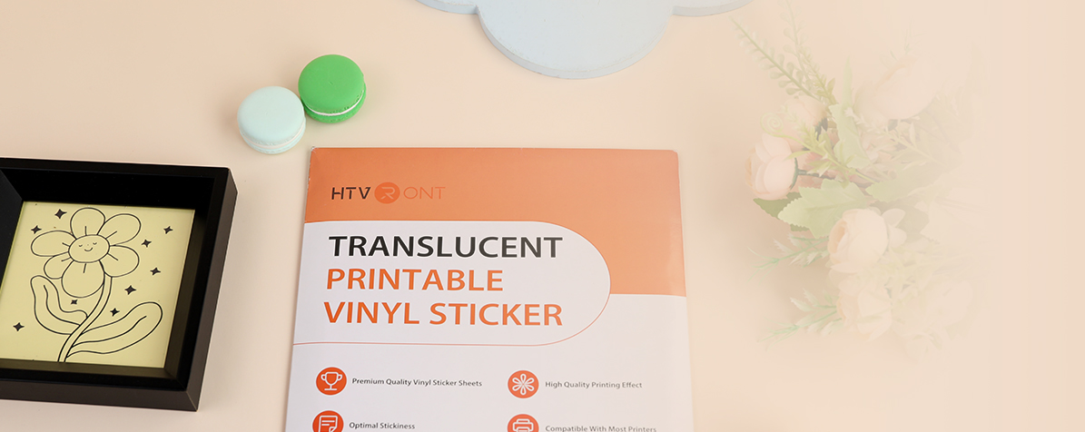 Printable Vinyl  Vinyl Sticker Paper – HTVRONT