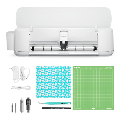 LOKLiK Cutting Machine 2, HTV & Sublimation Bundle - Bubble Blue