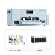 HTVRONT D1 DTF Printer, Standard Kit - Bubble Blue