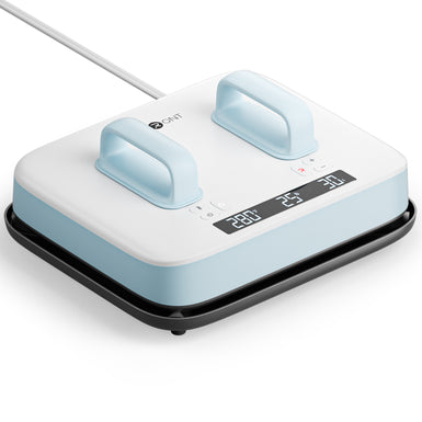 HTVRONT H10 12x10in Heat Press, Ultimate Premium Kit - Bubble Blue