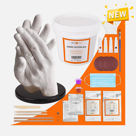 Hand Casting Kit - Color-Changing Alginate Powder - Preserve Memories - 1  Kit