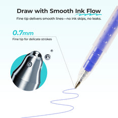 LOKLiK-iPaint-Heat Erasable Pen Set -10pcs