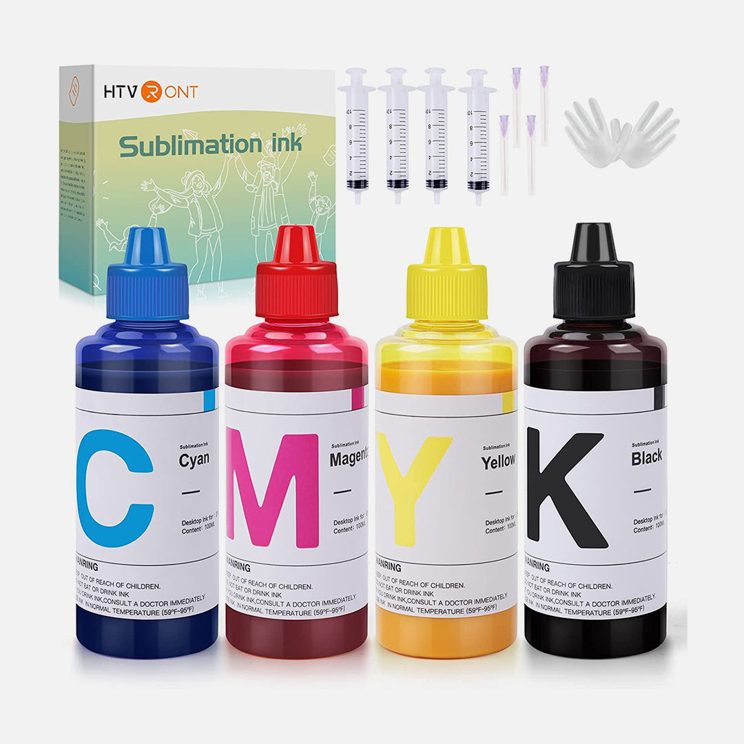 Hiipoo Sublimation Ink Refilled Bottles Work with C88 C88+ WF7710