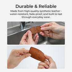 Leatherette Hat Patch-30pcs