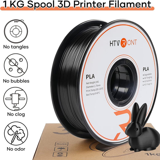 PLA 3D Printer Filament 1KG Spool-（2 colors）PLA Filament 1.75mm