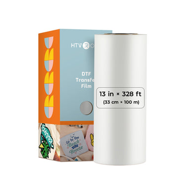 HTVRONT DTF Transfer Film Roll 13 Inch x 328 FT——fit for A3 DTF Printer