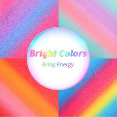 Glitter Rainbow Sparkly Pattern Shimmer Permanent Adhesive Rolls- 12"x 5FT