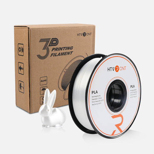 PLA 3D Printer Filament 1KG Spool-（Silk White/Black）PLA Filament 1.75mm