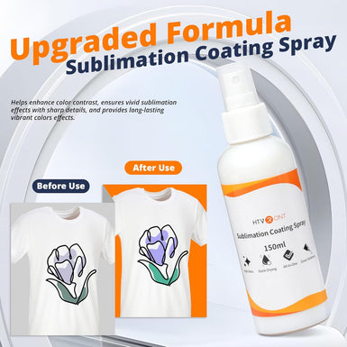 Sublimation Coating Spray for Cotton Shirts - Upgrade Version 150ml