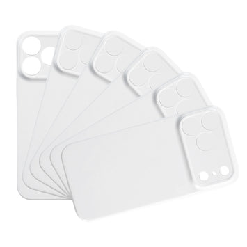 【iPhone17 Case Arrived!】Sublimation Blank Glossy Phone Case Set - 6 Pcs, For H17 Phone Case Heat Press