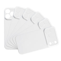 【New iPhone 17 Case!】Sublimation Blank Glossy Phone Case Set - 6 Pcs, For H17 Phone Case Heat Press