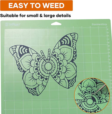 Heat Transfer Vinyl Roll - 12" x 100 Ft (2 Colors)