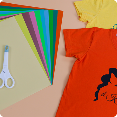 Heat Transfer Vinyl Bundle - 12"x10" 10 Pack(10 Light Colors)