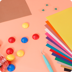 Heat Transfer Vinyl Bundle - 12" x 10” 10 Pack (10 Colors )