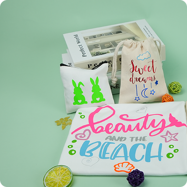 Heat Transfer Vinyl Bundle - 12"x10 Inch 5 Pack(3 Colors )