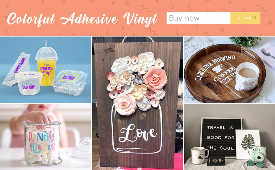 Unleash Your Creativity with Adhesive Vinyl - The Ultimate DIY Tool!