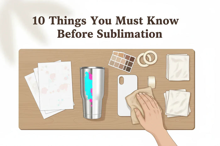 10 Things You Must Know Before You Start Sublimation Heat Pressing