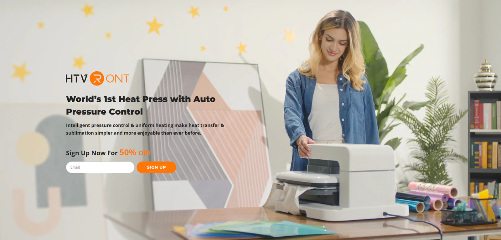 Auto Heat Press on Crowdfunding Campaign Now