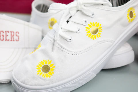 How to Apply HTV Vinyl on Canvas Shoes