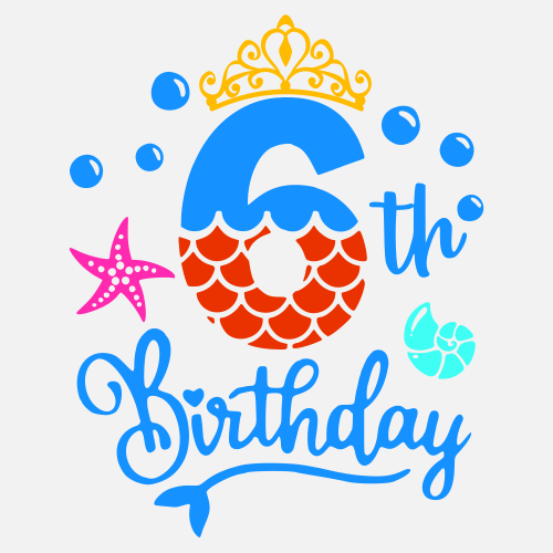 【MEMBER ONLY】6th Birthday SVG