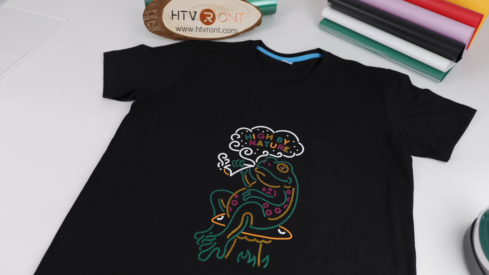 How to Use Glitter Iron on Vinyl with Cricut HTVRONT