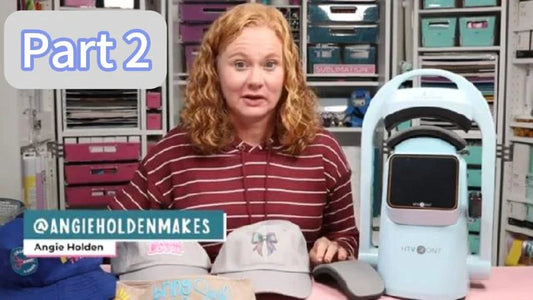 A300 Hat Heat Press Review by Angie Holden-Part 2