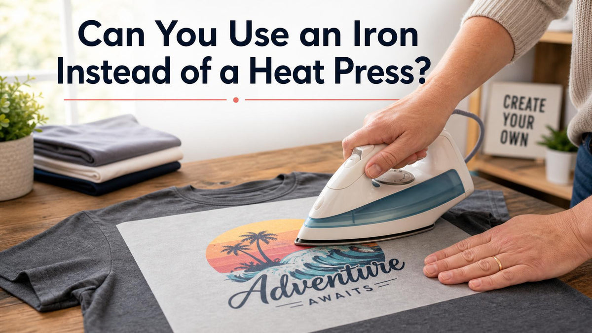 Can You Use an Iron Instead of a Heat Press?