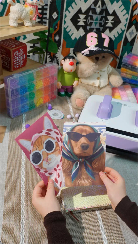 How to make a Sublimation Flip Sequin Note with H10 Portable Heat Press