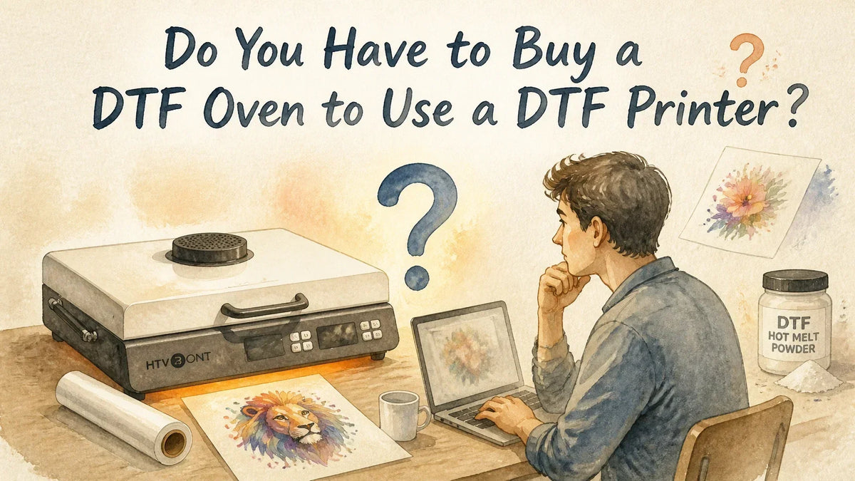 Do You Have to Buy a DTF Oven to Use a DTF Printer-blog cover-2026