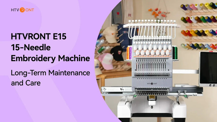 E15 Embroidery Machine Long-Term Maintenance