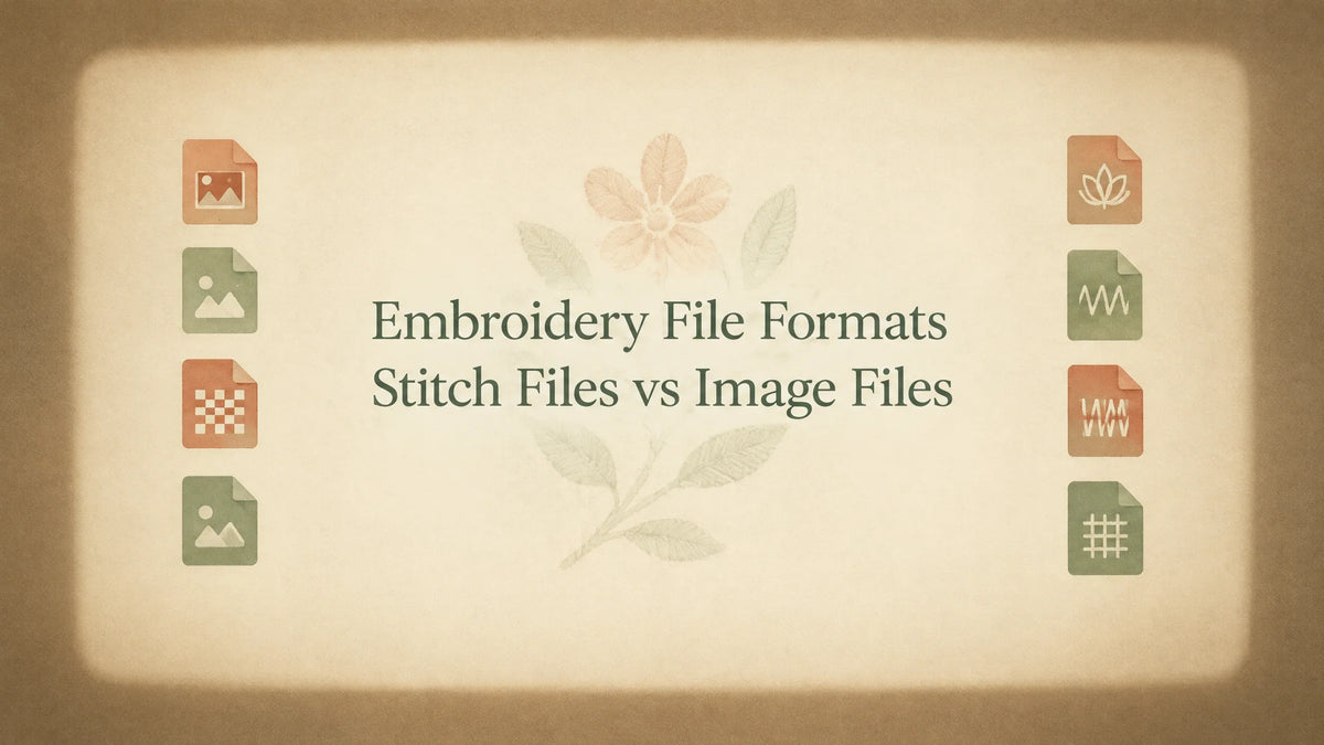 Embroidery File Formats Guide