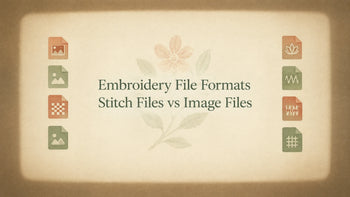 Embroidery File Formats Guide