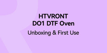 How to Cure DTF Powder with DO1 DTF Oven