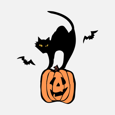 【MEMBER ONLY】Halloween Cat SVG