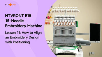 How to Align an Embroidery Design with Positioning