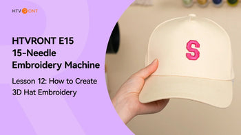 How to Create 3D Hat Embroidery - E15 Lesson 12