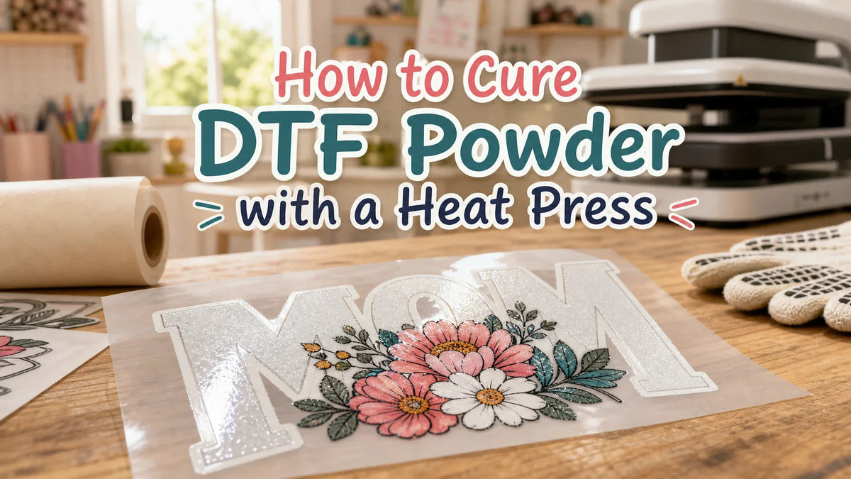 How to Cure DTF Powder with a Heat Press-blog cover-2026