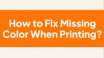 How to Fix Missing Color When Printing - D1 DTF Printer Troubleshooting