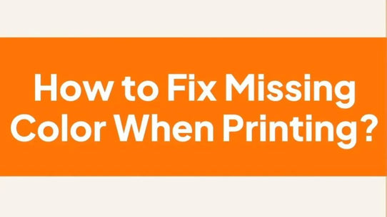 How to Fix Missing Color When Printing - D1 DTF Printer Troubleshooting
