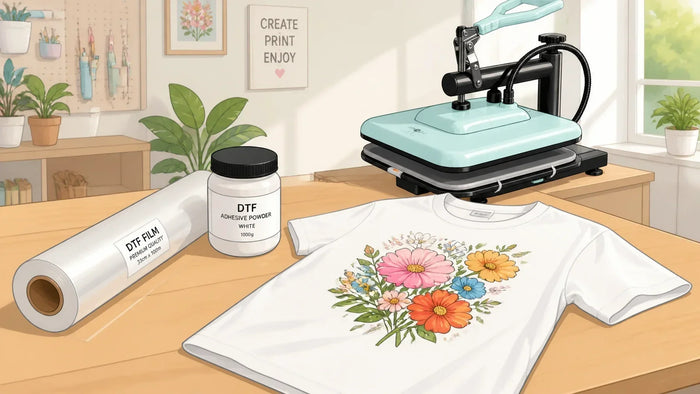 How to Press DTF Transfers with Heat Press