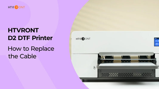 How to Replace the Cable - D2 DTF Printer Replacement Parts Guide