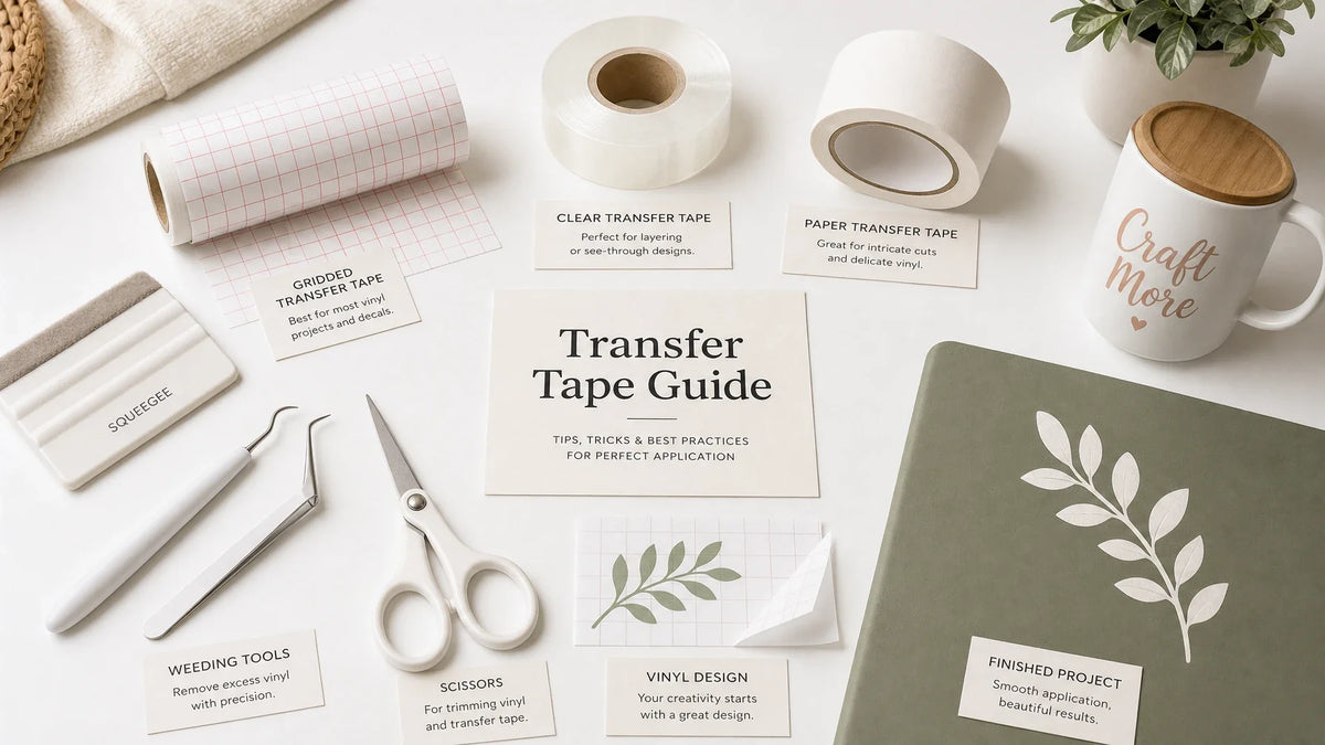 How to Use Transfer Tape - blog cover