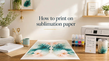 How to print on sublimation paper