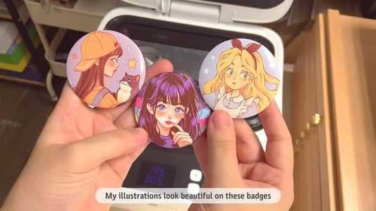 How To Print Phone Cases [Badges Sublimation] Part 2