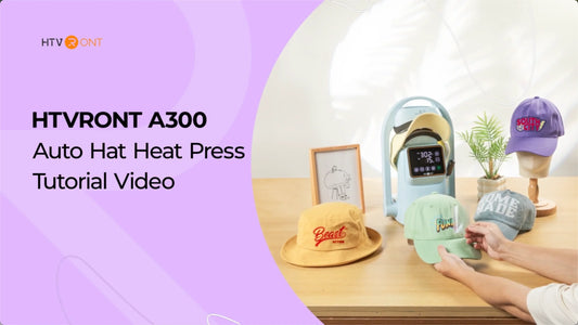 How to Use A300 Hat Heat Press