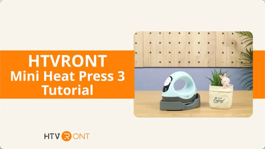 How to use Mini Heat Press 3