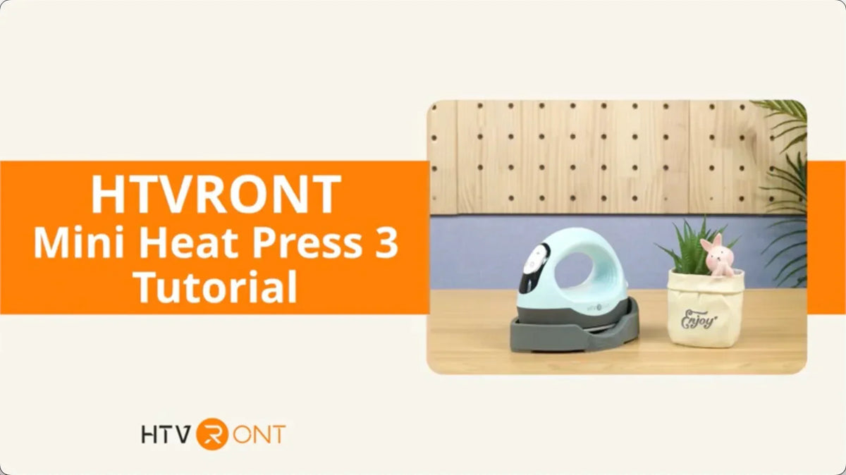 How to use Mini Heat Press 3