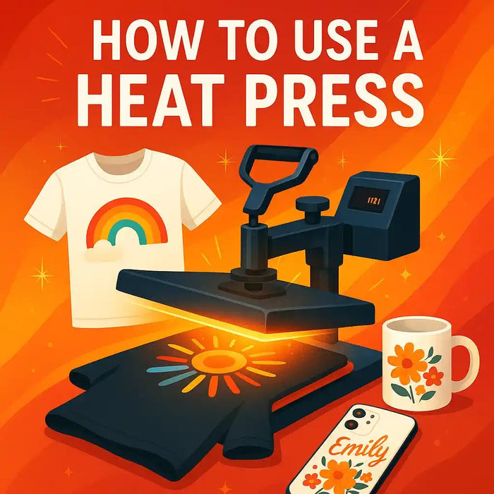 How to use a heat press