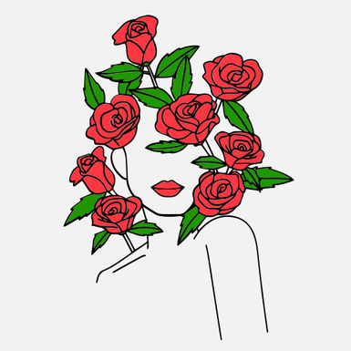 【MEMBER ONLY】Lady Rose SVG