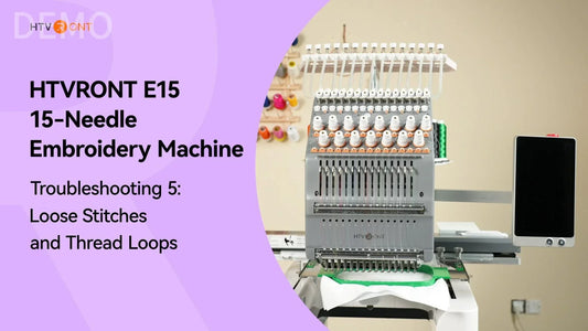 Loose Stitches and Thread Loops - E15 Troubleshooting 5